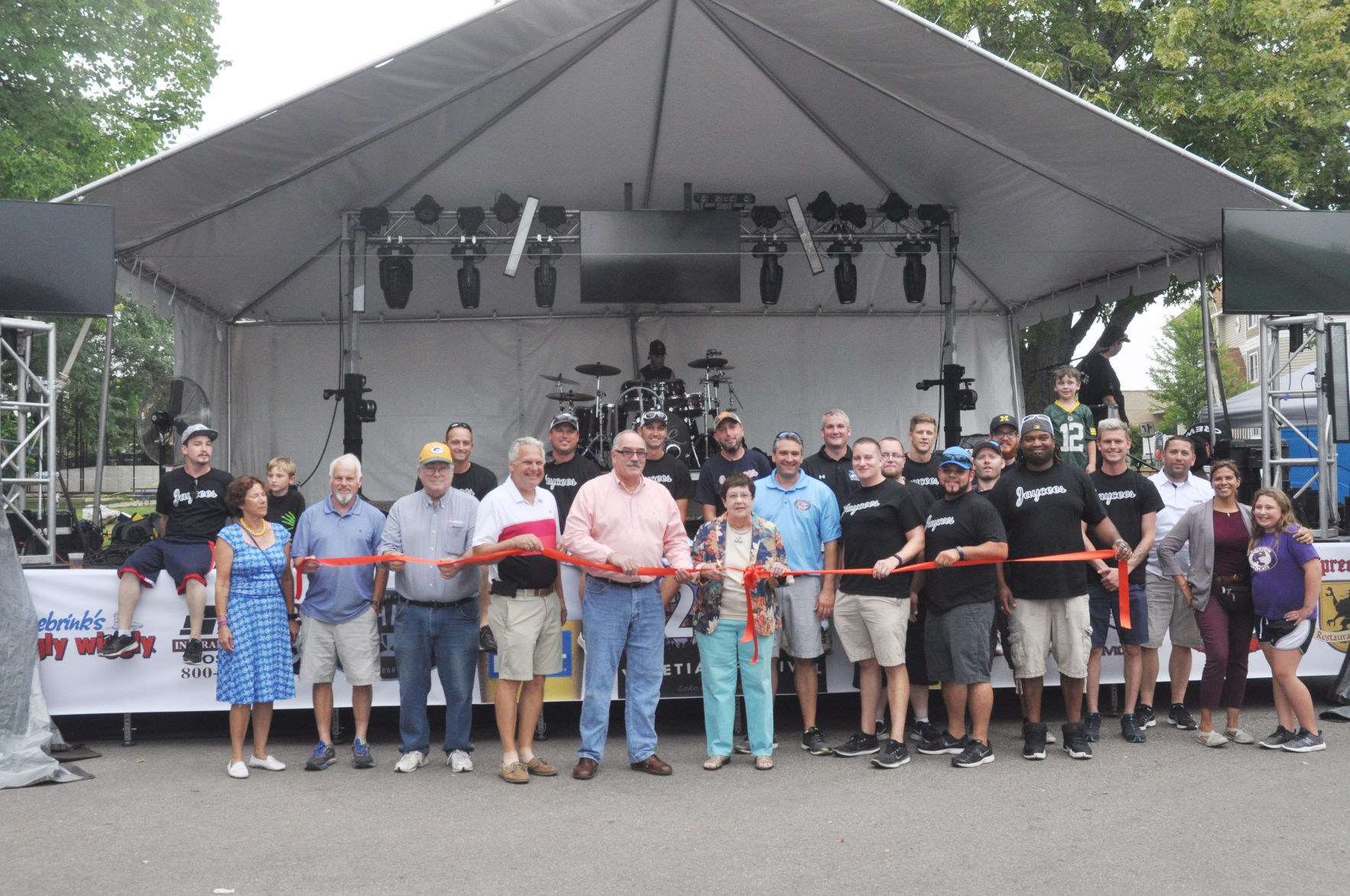 Ribbon cutting 1